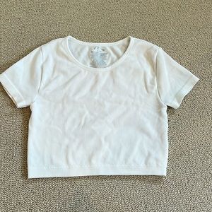 Ribbed baby tee